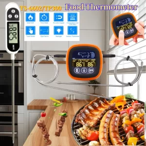 TS-6602/TP300 Food Thermometer Digital Kitchen Temperature Thermometer for Meat Cooking Food Probe BBQ Electronic Oven Kitchen T