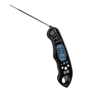 Digital Meat Thermometer Waterproof Food Thermometer for Kitchen and Outside Fast Instant Read Food Thermometer for Cooking Can