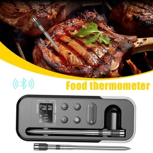 Wireless Smart Bluetooth Meat Thermometer Smart Grill Monitor 2025 New For Kitchen Grill Oven Cooking Food Temperature Probe