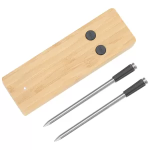 Wireless Meat Thermometer Bluetooth Meat Probe Two Probes for Cooking