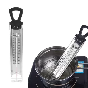 Stainless Steel Kitchen Craft Cooking Thermometer For Sugar Candy Liquid