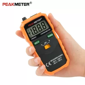 PEAKMETER PM6501 Digital Thermometer -50~750C Degree Professional LCD Display Wireless K Type Temperature Meter Thermocouple