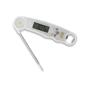 Collapsible Digital Meat Thermometer with Stainless Steel Probe