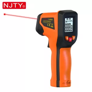 NJTY T600 T600A Digital Infrared Thermometer Gun -58°F to 1112°F (-50℃ to 600℃) Professional Industrial Laser Temperature Gun