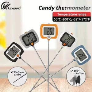 Confectionery/Sugar/Candy Thermometer Food Cooking Kitchen Digital BBQ Thermometer Meat Cake Milk Thermometer Tool