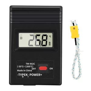 TM902C Digital Thermometer -50C to1300C Temperature Meter Thermocouple Needle Probe Temp Tester With TM-902C K