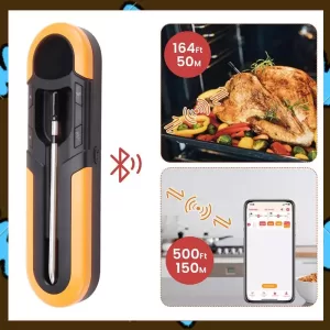 Promotion! Wireless Thermometer Food Meat Steak Digital Bluetooth Barbecue Accessories Kitchen Oven Grill BBQ Smart Thermometers