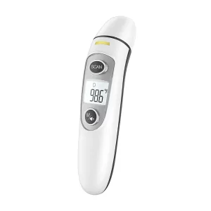 Kingclinic Digital Ear Thermometer Ear and Forehead Mode Ideal for Family Kids and Adults 1 Second Reading